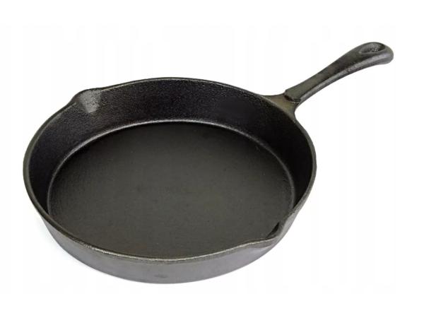 Krisberg Gietijzeren Inductie Koekenpan - 30 CM - 2.5 Liter