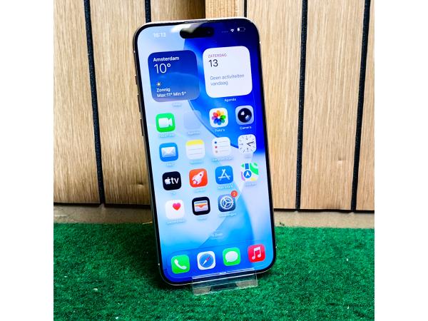 Apple iPhone 15 Pro Max 256GB Accu 85+ - In Nette Staat