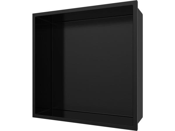 Inbouwnis Mat Zwart 30x30x10cm