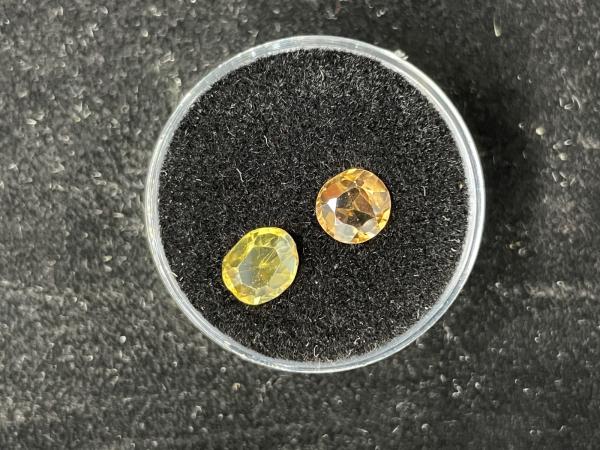 Edelsteen - Geel - Oranje edelsteen