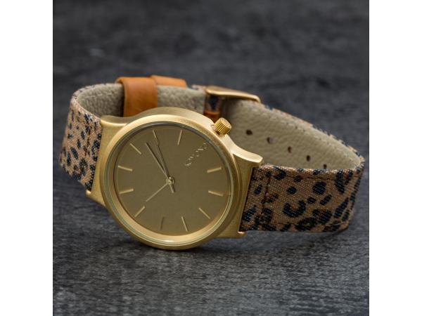 Komono Wizard horloge dames goud/panter 36mm