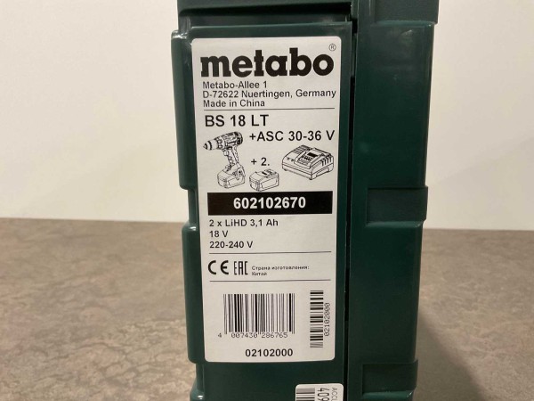 metabo-schroefboormachine-bs-18-lt