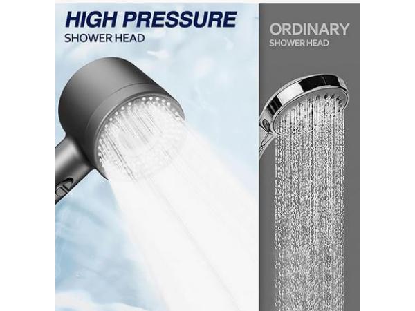 antikalkdouchekop met slang, 1,5 m