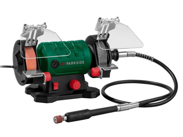 PARKSIDE® Dubbele Slijpmachine PDFW 120 B3, met flexibele as