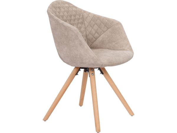 Kayoom Eetkamerstoel Chadwick (Set van 4) - Wit/Creme