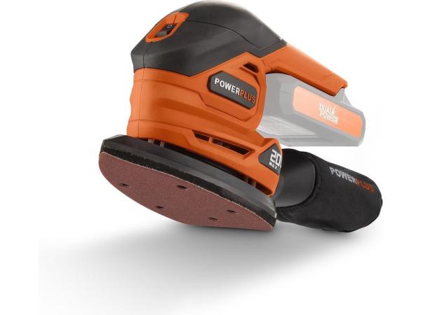 Dual Power accu handpalmschuurmachine POWDP50200