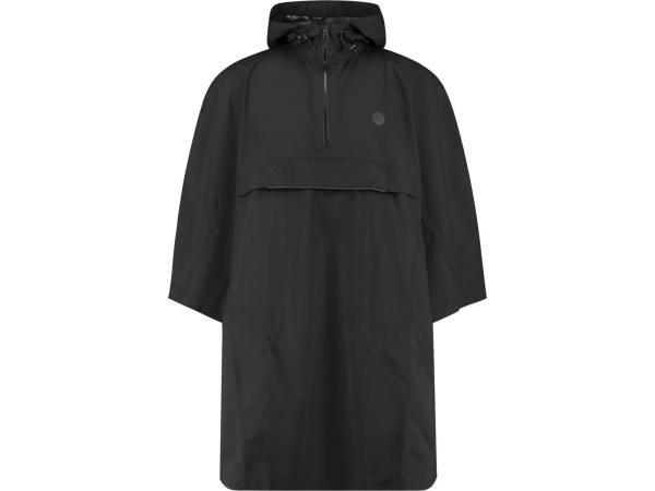 AGU Grant Regenponcho Essential Unisex - Zwart - One Size