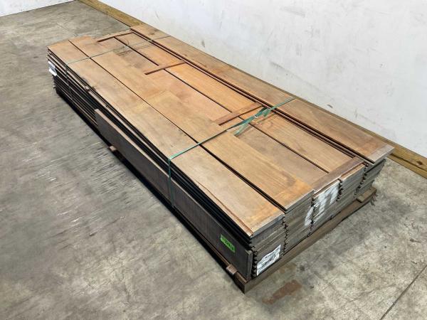 24x Azobé damwand geschaafd 250x20x3cm