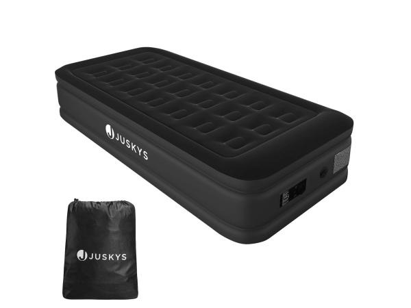 Luchtbed zelfopblaasbaar zwart 191x91x44 cm