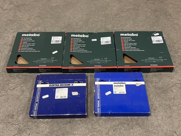 Metabo zaaglint set 5-delig