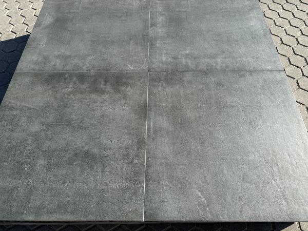 72 M2 Keramische Tegel Dark Grey 60x60x3 Cm