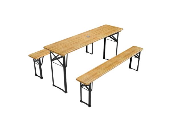 Biertafel / bierbank biertafelset - 3-delig - 170cm