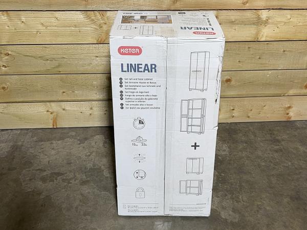 Keter linear kast set laag+hoog