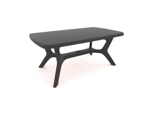 Keter tuintafel Baltimore Graphite 177x100cm