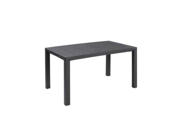 Keter tuintafel Julie foil Graphite 147x90x75cm
