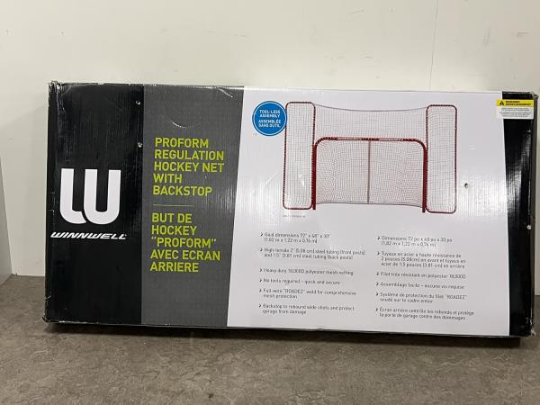 LU ijshockey goal Winwell