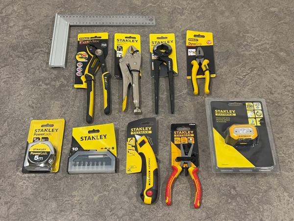 Stanley doe-het-zelf gereedschap set 10-delig