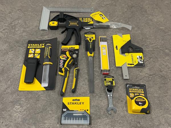 Stanley meet- en montagegereedschap set 10-delig