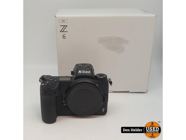 Nikon Z6 BODY Zwart 24.5MP 35mm (Fullframe) - Nieuwstaat!