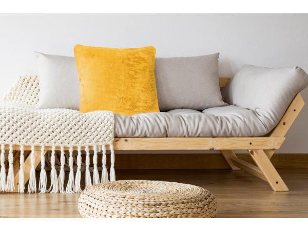 Lalee Heaven Kussen - Perzik - 48 x 48 cm