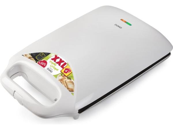 Domo DO9064C - tosti-ijzer voor 4 tosti's - wit