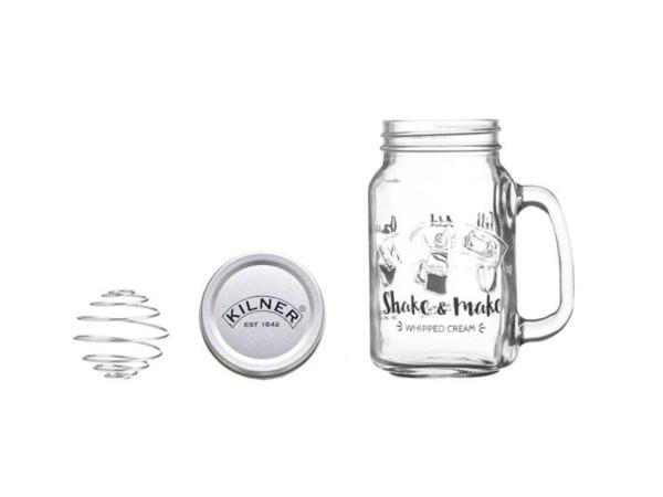2x Kilner slagroommaker shake-and-make set