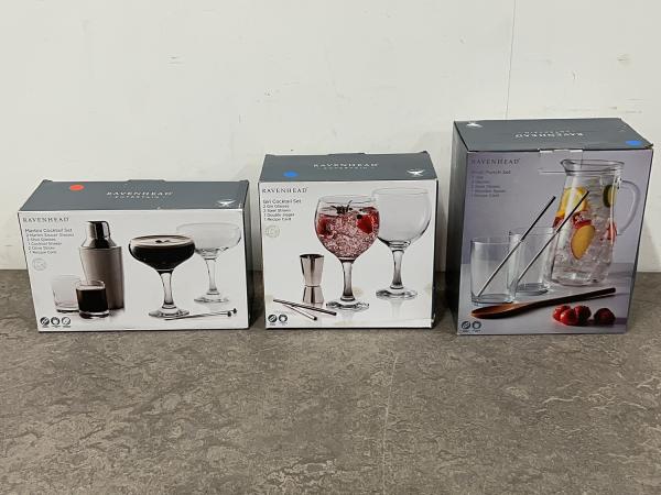 Ravenhead cocktail maker set 3-delig