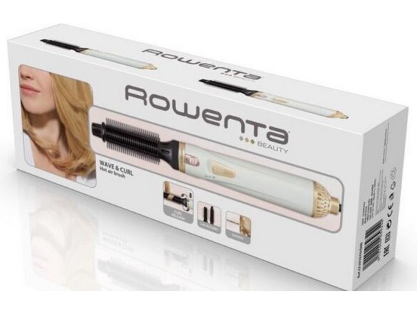 Rowenta Wave & Curl CF3910 - Krulborstel - Wit1