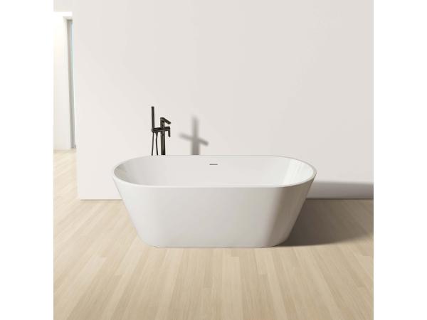 Vrijstaande Bad 180X80 Rondo Wit Glans