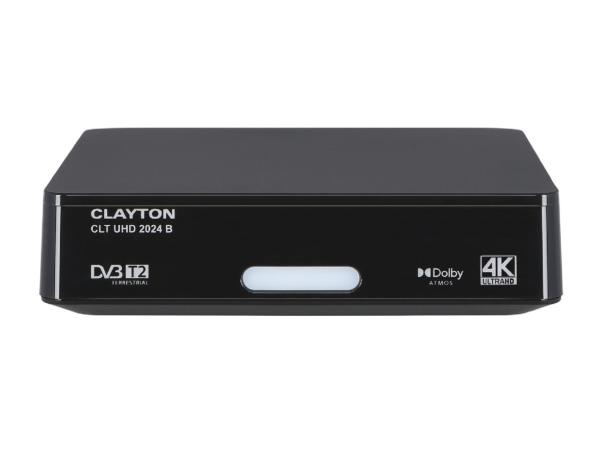 266x Clayton 4K UHD/HD DTT-box Tv-ontvanger (Volle Pallet)