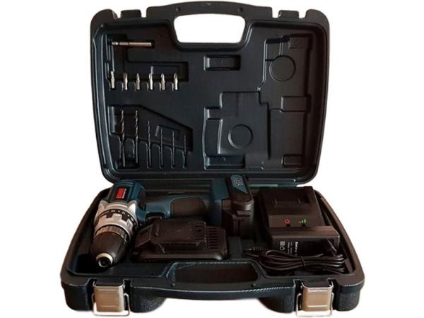 Boxer Accuboormachine - Met 2x 18V Li-ion - 1450 RPM