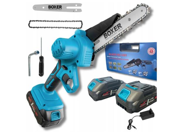 Boxer Mini Kettingzaag  - 2x 24V Accu - 6 & 8 Inch  