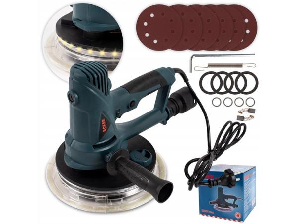 Boxer Wandschuurmachine – 2200W – Ø190mm – met stofafzuiging