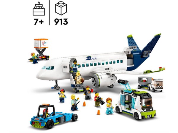 LEGO City Passagiersvliegtuig1