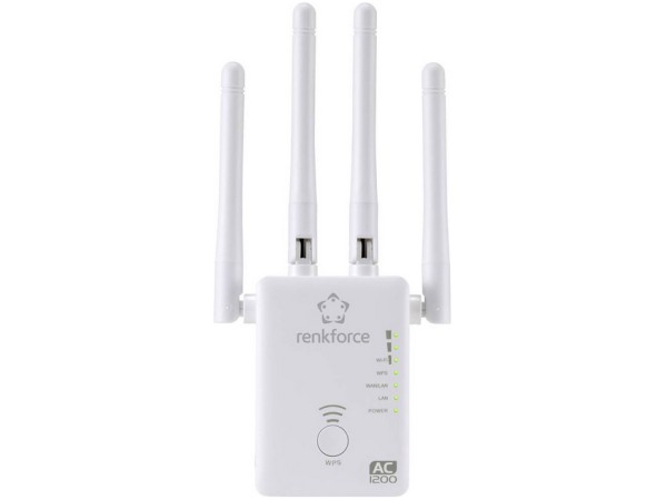 Renkforce WS-WN575A3 Dual Band AC1200 WiFi-versterker