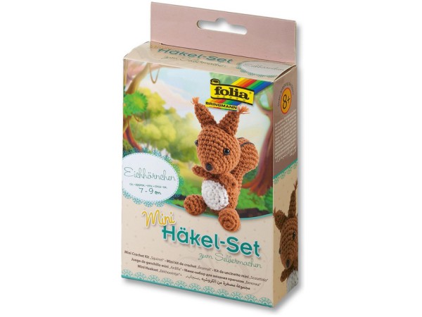 Folia Mini Haakset Eekhoorn - Knutselset