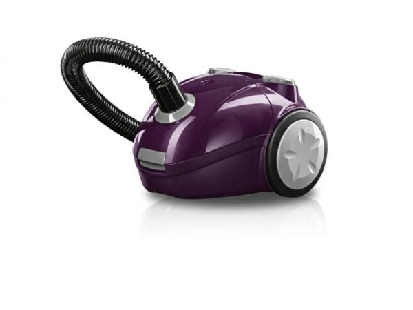 Cleanmaxx Krachtige staande stofzuiger Paars