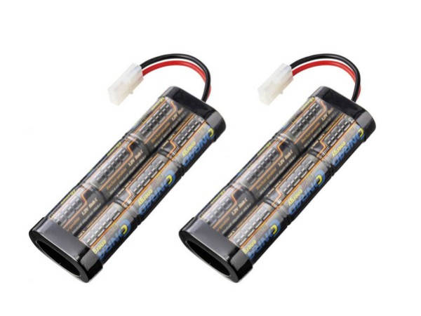 2X Conrad Schaalmodel accupack (NiMH) 7,2 V 5000 mAh