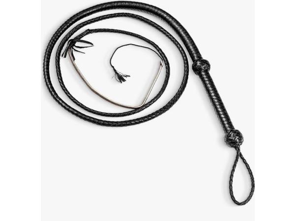 Leren bullwhip van runderleer