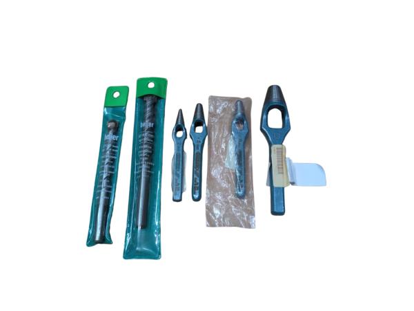 Heller Gatenpons & Boorset Set – Metaalponsen & Boren