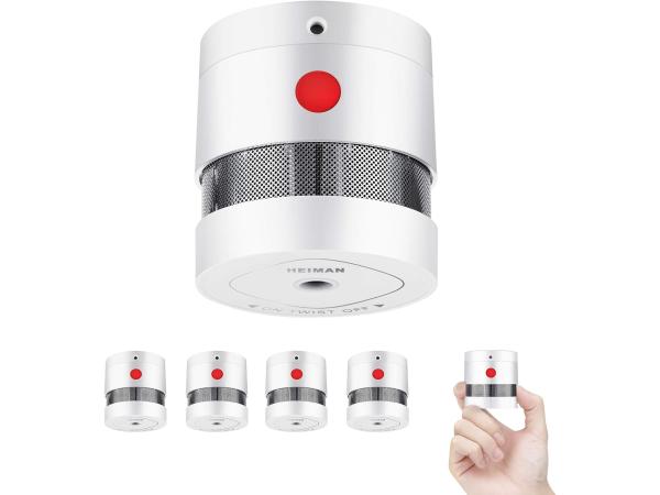 Heiman mini rookmelder set van 5