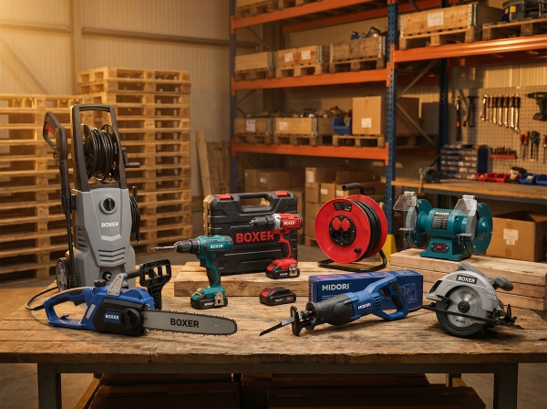 OPHAALVEILING - Magazijnopruiming - Tuin & Elektrogereedschappen