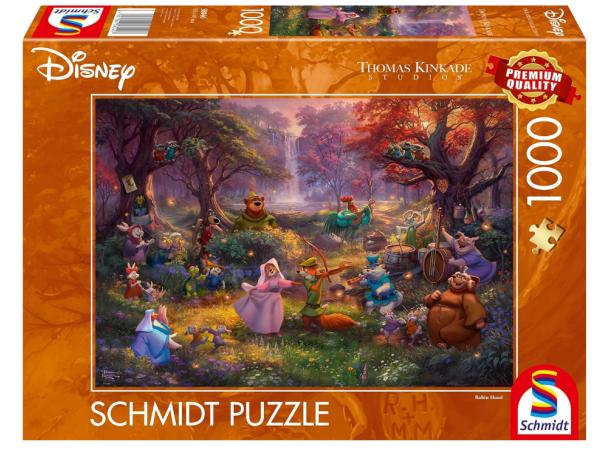 Schmidt 58040 Disney Robin Hood puzzel met 1000 stukjes
