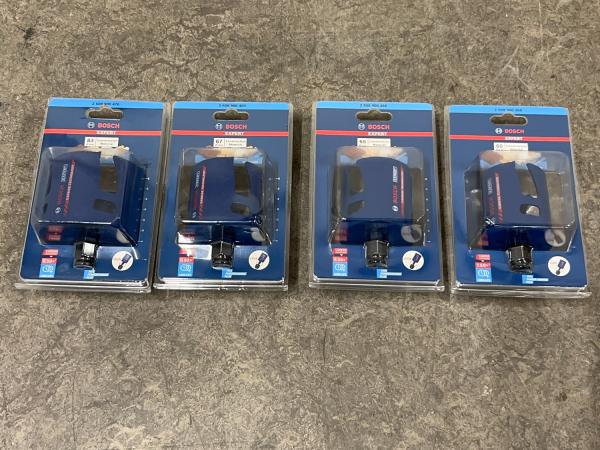 Bosch Expert gatzaag set 4-delig ConstructionMaterial ø60-83
