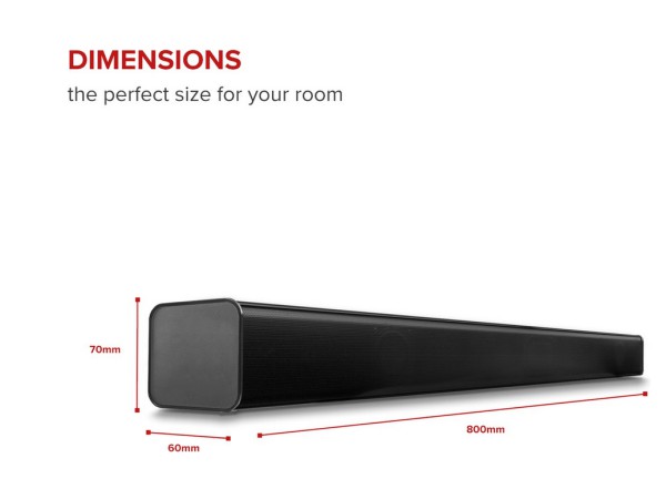 Soundbar Bluetooth - Audizio SB801