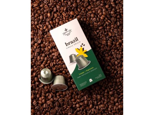 200 Barista Cafe Brazil Lungo - 100% Arabica coffee cups