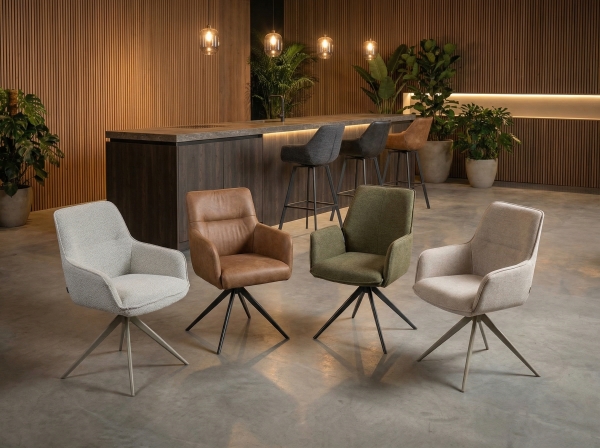 Exclusieve Hoogwaardige Stoelen & Barkrukken veiling - Nieuw In Doos!