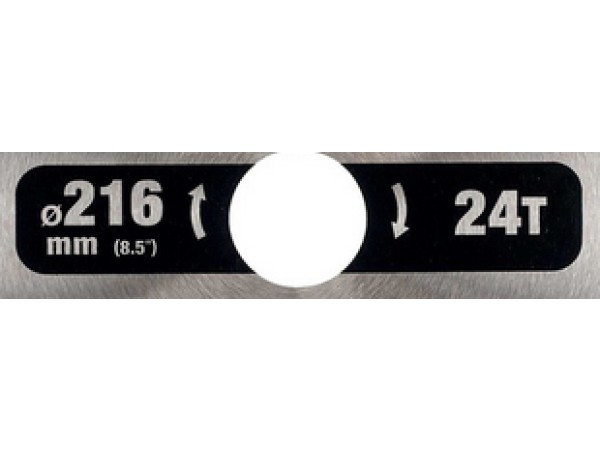 DeWALT cirkelzaagblad 216x30mm 24T1