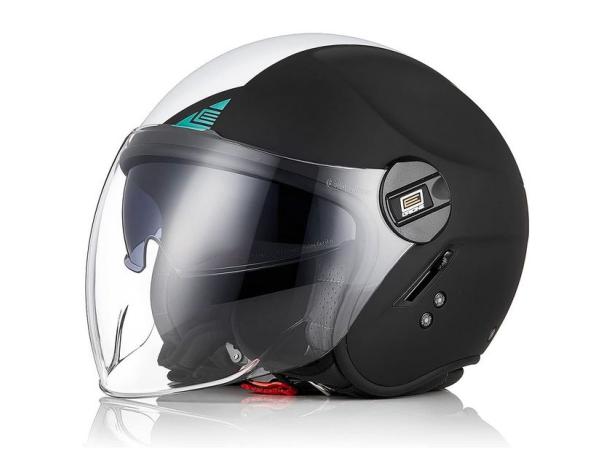 ORIGINE Jet Open Face Scooterhelm met Dubbel Vizier mt S
