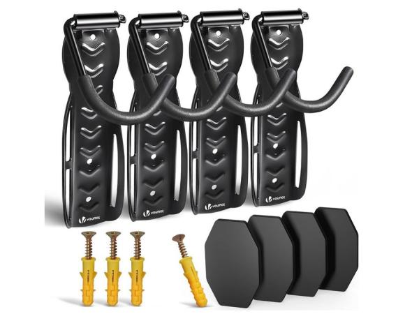 VOUNOT Fietshaak Muur 4 Stuks